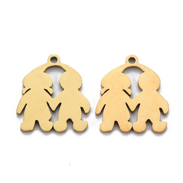 Ion Plating(IP) 201 Stainless Steel Pendants