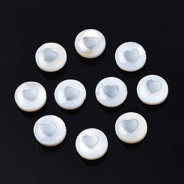 Natural Freshwater Shell Beads