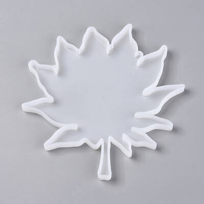 Autumn Theme DIY Maple Leaf Cup Pad Silicone Molds