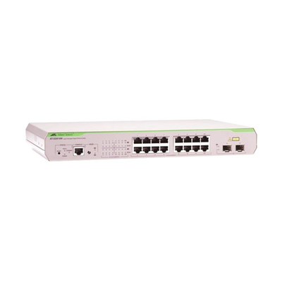Allied Telesis AT-GS916M-20 | CentreCOM G900M Series 14 x Ports 1000Base-T + 2 x Ports SFP Combo Rack-mountable Layer 2 Gigab...
