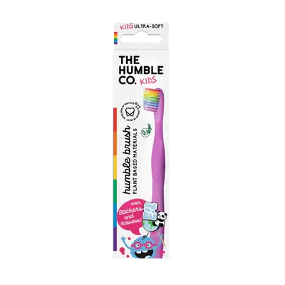 Humble Brush Kids - plant based PROUD edition, ultra-soft bristles