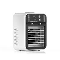 Portable Air Conditioner, Personal Portable AC with 2 Speeds & 2 Mist Modes, Rechargeable Air Cooler with 3000mAh Battery, Qu...