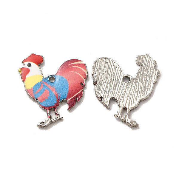 Alloy Enamel Pandants