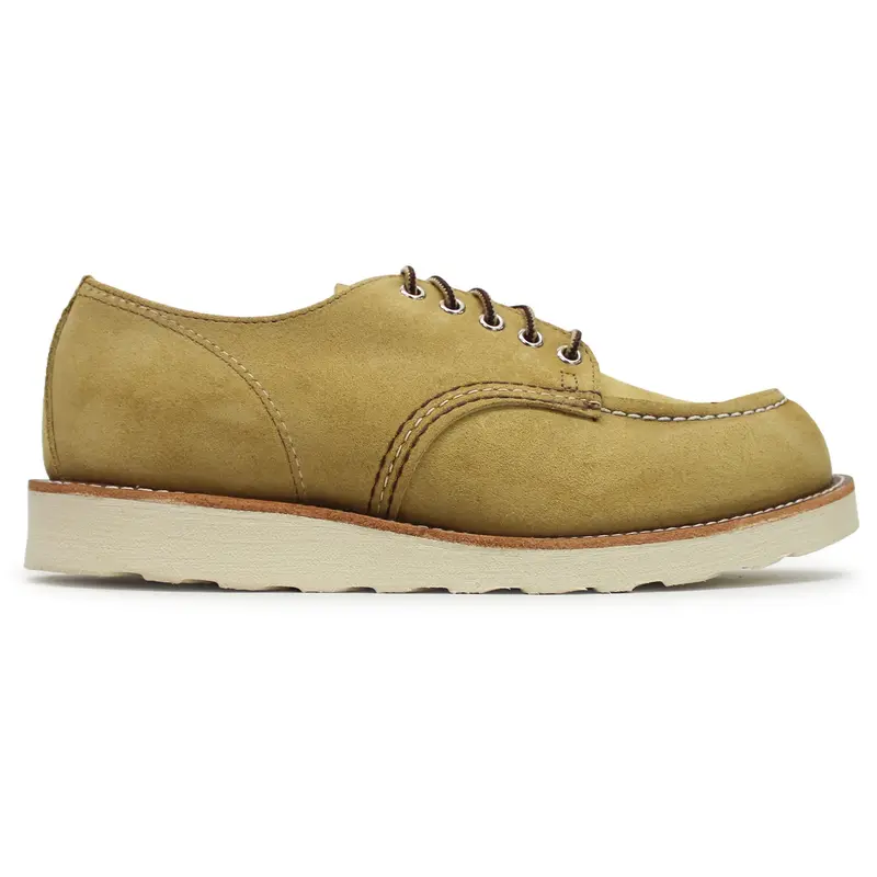 Red Wing Shop Moc Oxford Roughout Leather Men's Comfort Shoes - Hawthorne - Size:US 13 Men
