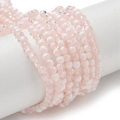 Crackle Glass Beads Strands
