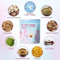 2025 Super Yerba  Yerba Mate Instant TeaPowderRASPBERRYLEMONADE Flavorl 30 Pack Health Dietary Supplement