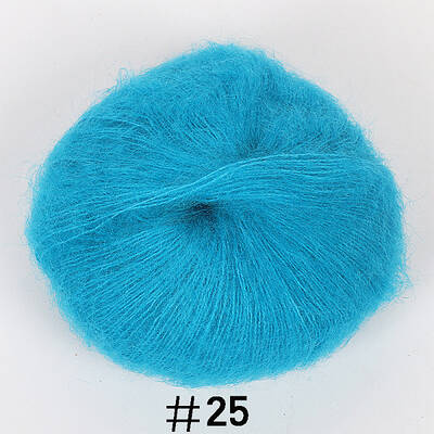 25g Angora Mohair Wool Knitting Yarn