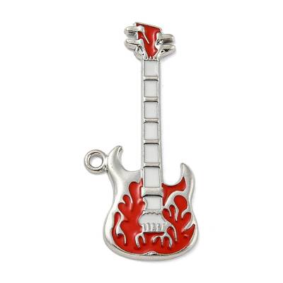 Platinum Plated Alloy Enamel Big Pendants