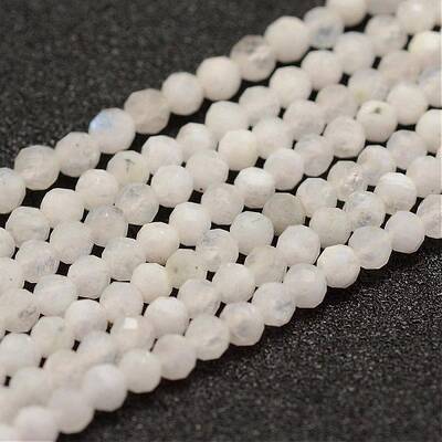 Natural Rainbow Moonstone Beads Strands