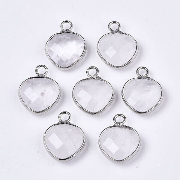 Natural Quartz Crystal Pendants