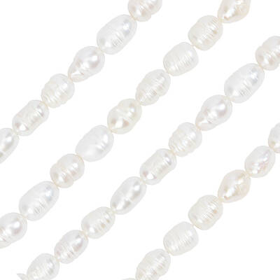 4 Strands Natural Cultured Freshwater Pearl Beads Strands