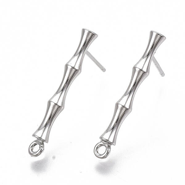 Brass Stud Earring Findings