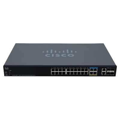 SG350X-24PD-RF Cisco SG350X-24PD 26-Port + 4-Port SFP+ Layer 3 Switch