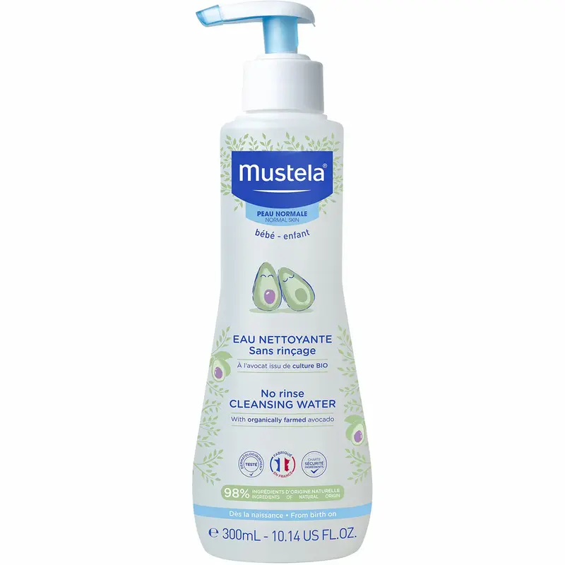 Mustela Acqua Essenziale Detergente all'Avocado Senza Risciacquo 300 ml