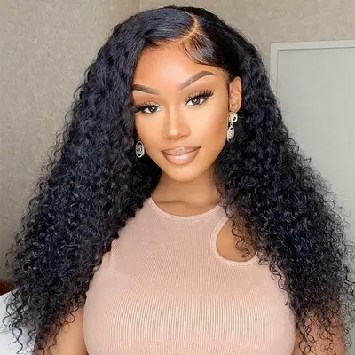 Kinky Curly Wear Go Wig HD Lace Front 180% Density Glueless Wig |