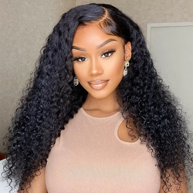 Kinky Curly Wear Go Wig HD Lace Front 180% Density Glueless Wig |