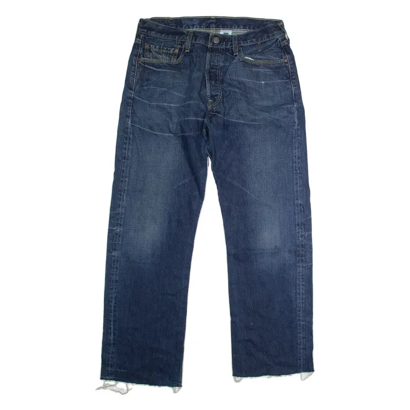 LEVI'S 501 Jeans Mens Blue Regular Straight W33 L29