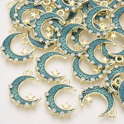Alloy Enamel Pendants