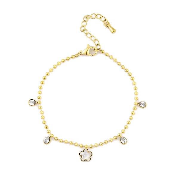 Ion Plating(IP) 304 Stainless Steel Chains Anklet