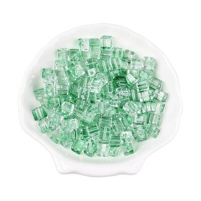 Baking Paint Transparent Glass Beads