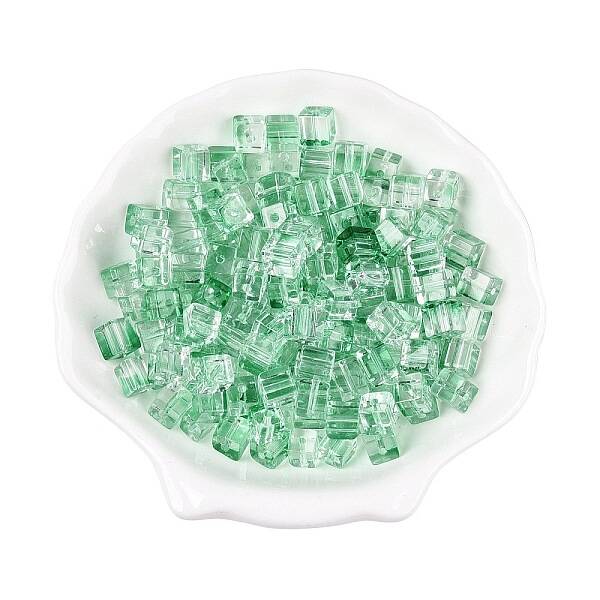 Baking Paint Transparent Glass Beads