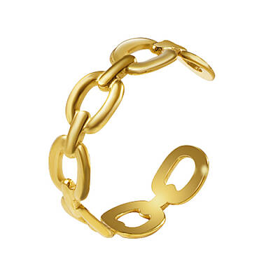 Stainless Steel Open Cuff Ring