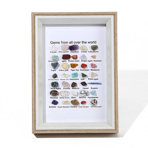 Natural Gemstones Nuggets Collections