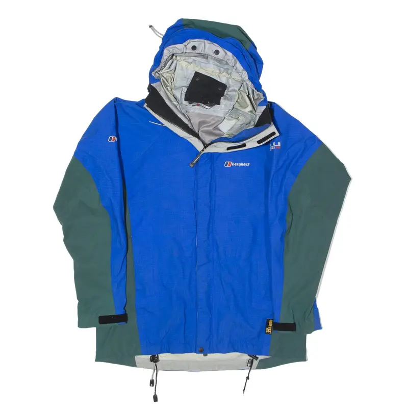 BERGHAUS Rain Jacket Blue Womens S