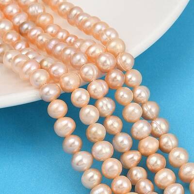 Natural Cultured Freshwater Pearl Beads Strands