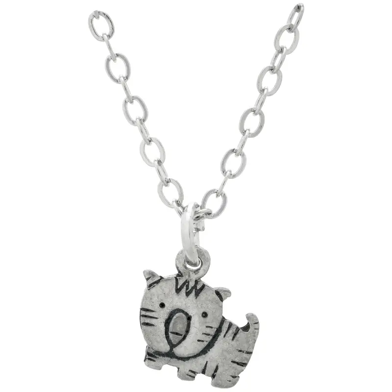 Whimsical Animal Pewter Necklace - Dragonfly Vines