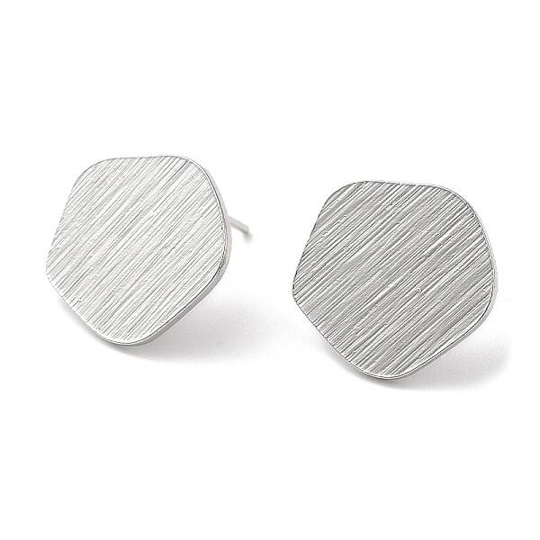 Brass Stud Earring Findings