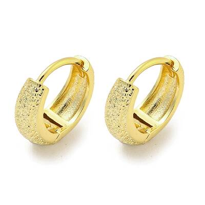 Brass Hoop Earrings