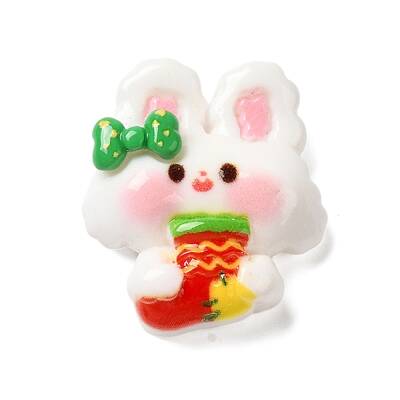 Christmas Series Cute Opaque Resin Decoden Cabochons