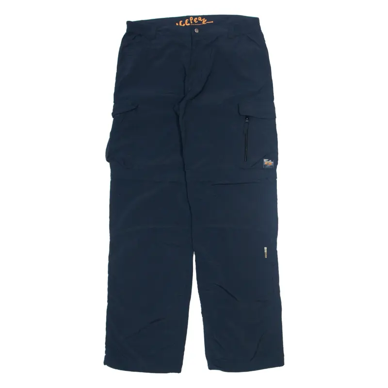 ICEPEAK Outdoor Trousers Blue Regular Straight Mens W30 L32