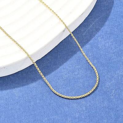Brass Serpentine Chains Necklace for Women