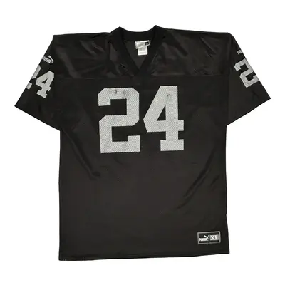 Las Vegas Raiders Woodson 24 Puma Nfl Jersey - XL Black Nylon