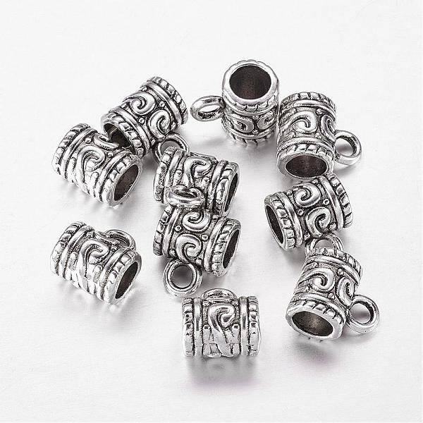 Tibetan Style Alloy Tube Bails