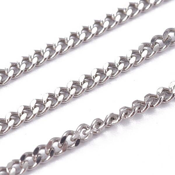 Tarnish Resistant 304 Stainless Steel Curb Chains