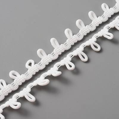 Polyester Braid Trims with Elastic Button Loops