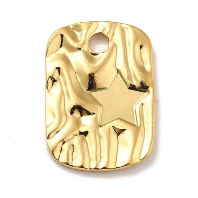 Ion Plating(IP) 304 Stainless Steel Pendant Cabochon Settings