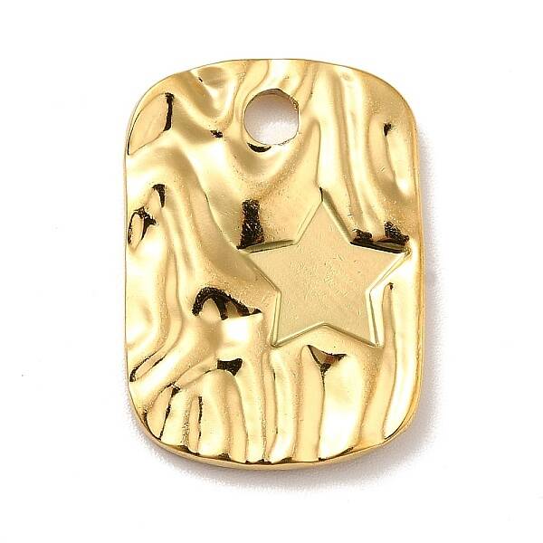 Ion Plating(IP) 304 Stainless Steel Pendant Cabochon Settings