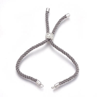 Cotton Cord Bracelet Making
