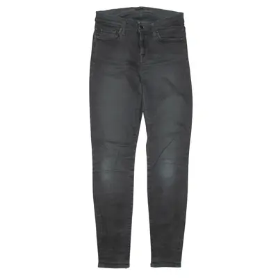 7 FOR ALL MANKIND Jeans Grey Denim Slim Skinny Womens W25 L28