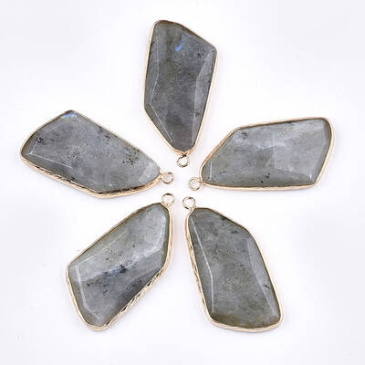 Natural Labradorite Pendants