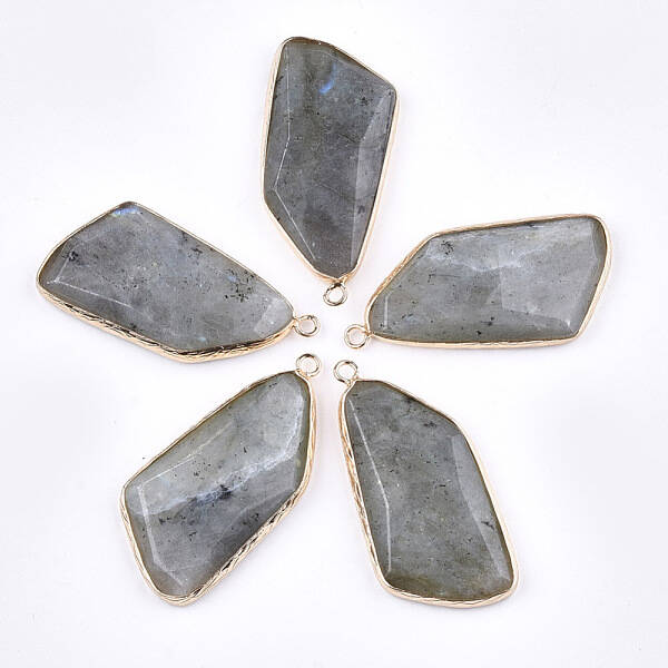 Natural Labradorite Pendants