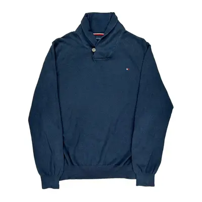 Tommy Hilfiger Jumper - Large Navy Cotton