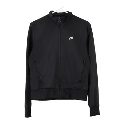 Age 9 Nike Track Jacket - Large Black Polyester