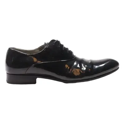 KENZO Oxford Shoes Black Leather Mens UK 8.5