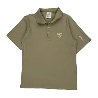 Adidas Polo Shirt - XS Beige Cotton
