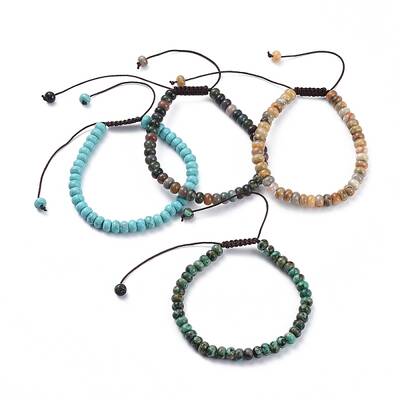 Braided Bead Bracelets